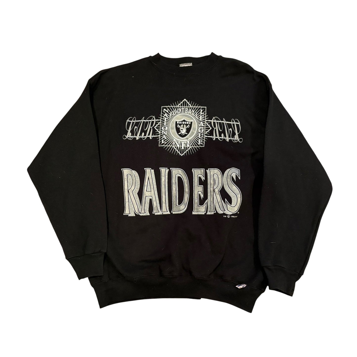 Vintage 90s Los Angeles Raiders Crewneck Sweatshirt