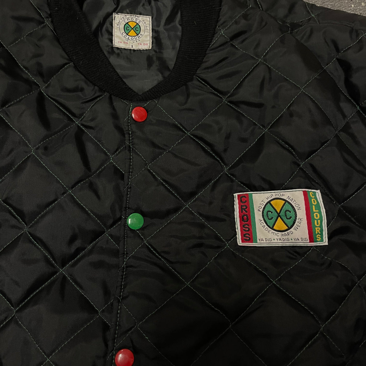 Cross Colors 90s Jacket – Mas Vintage