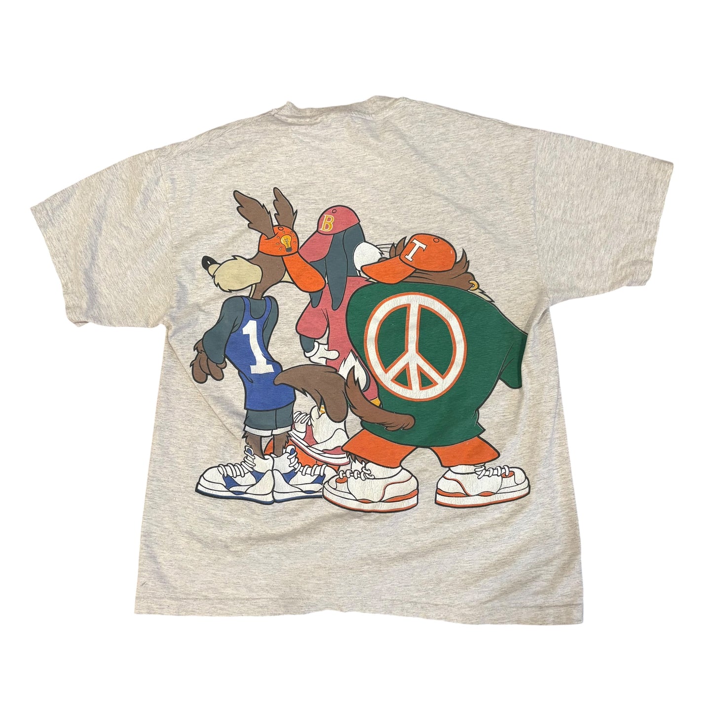 Vintage 90s Looney Tunes Basketball Tee