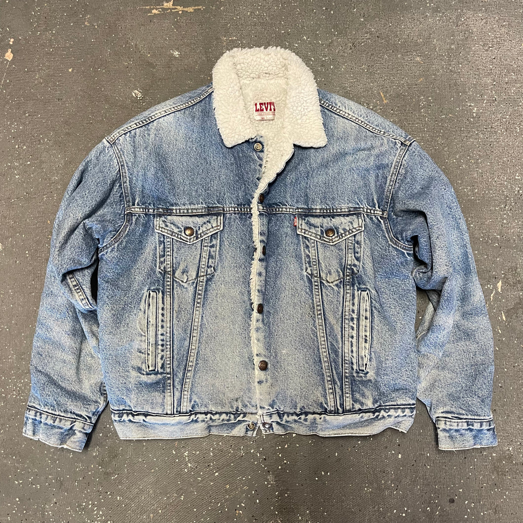 Denim Levis Sherpa Jacket (90s)