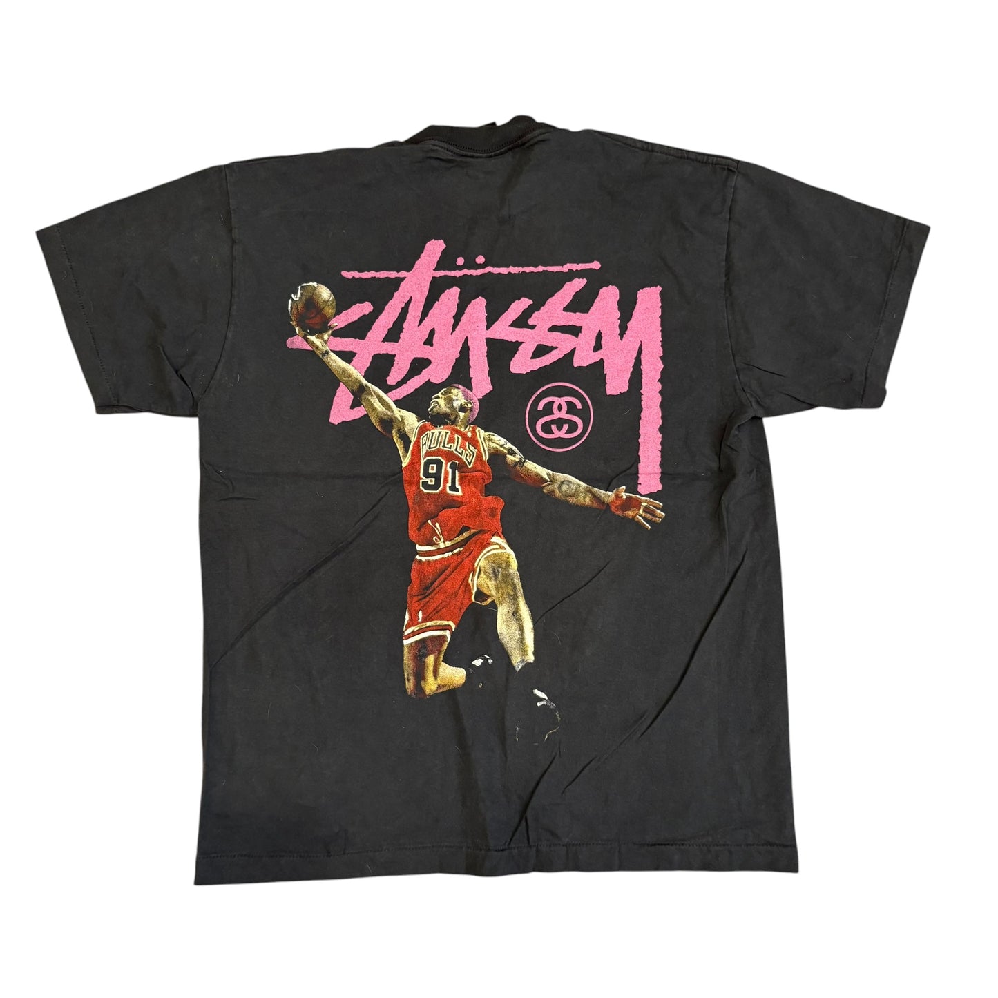 Vintage Stussy x Dennis Rodman Bootleg Tee