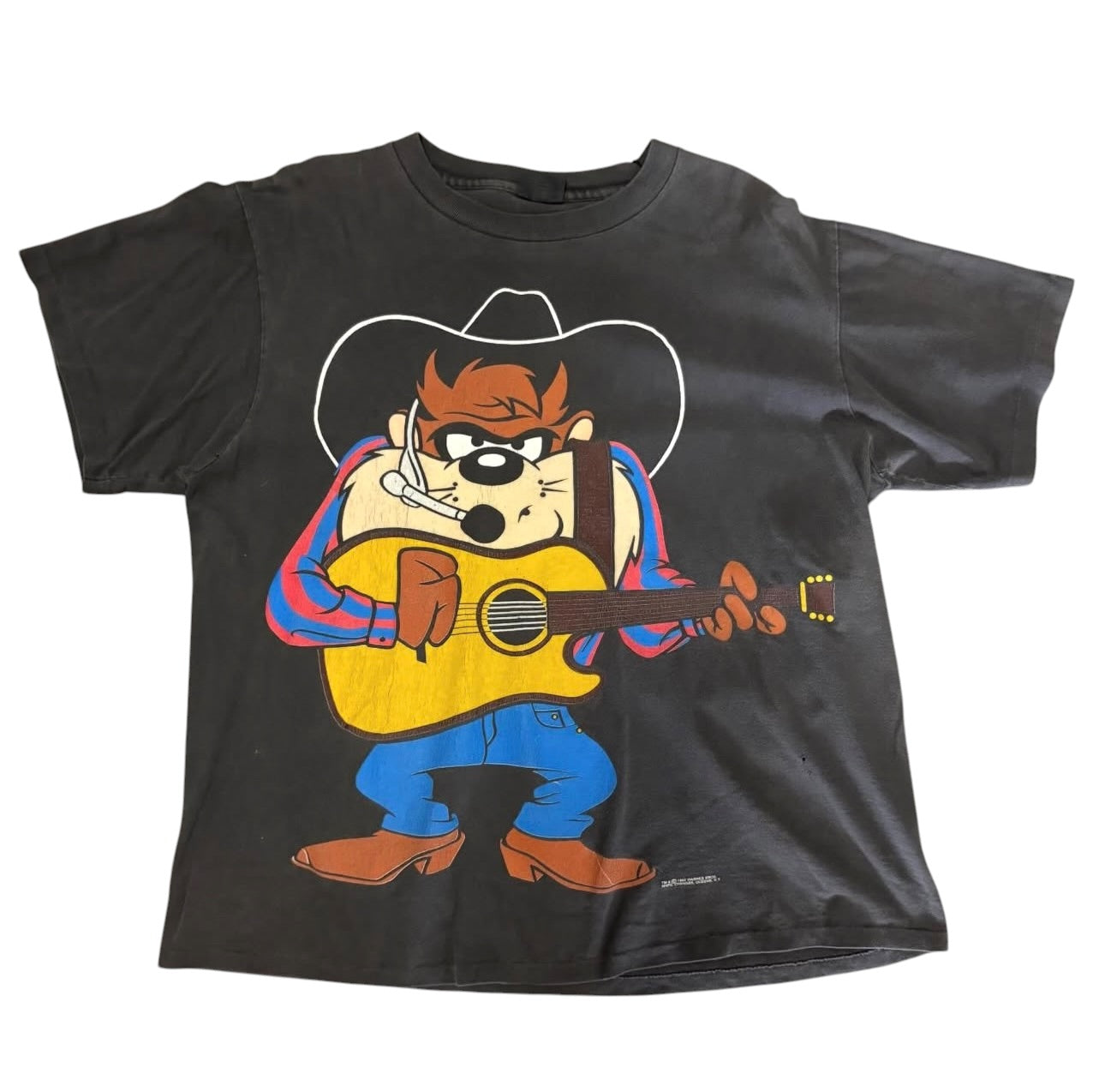 Vintage Looney Tunes Taz Cowboy Graphic Tee