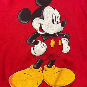 Big Mickey Red Crewneck (90s)