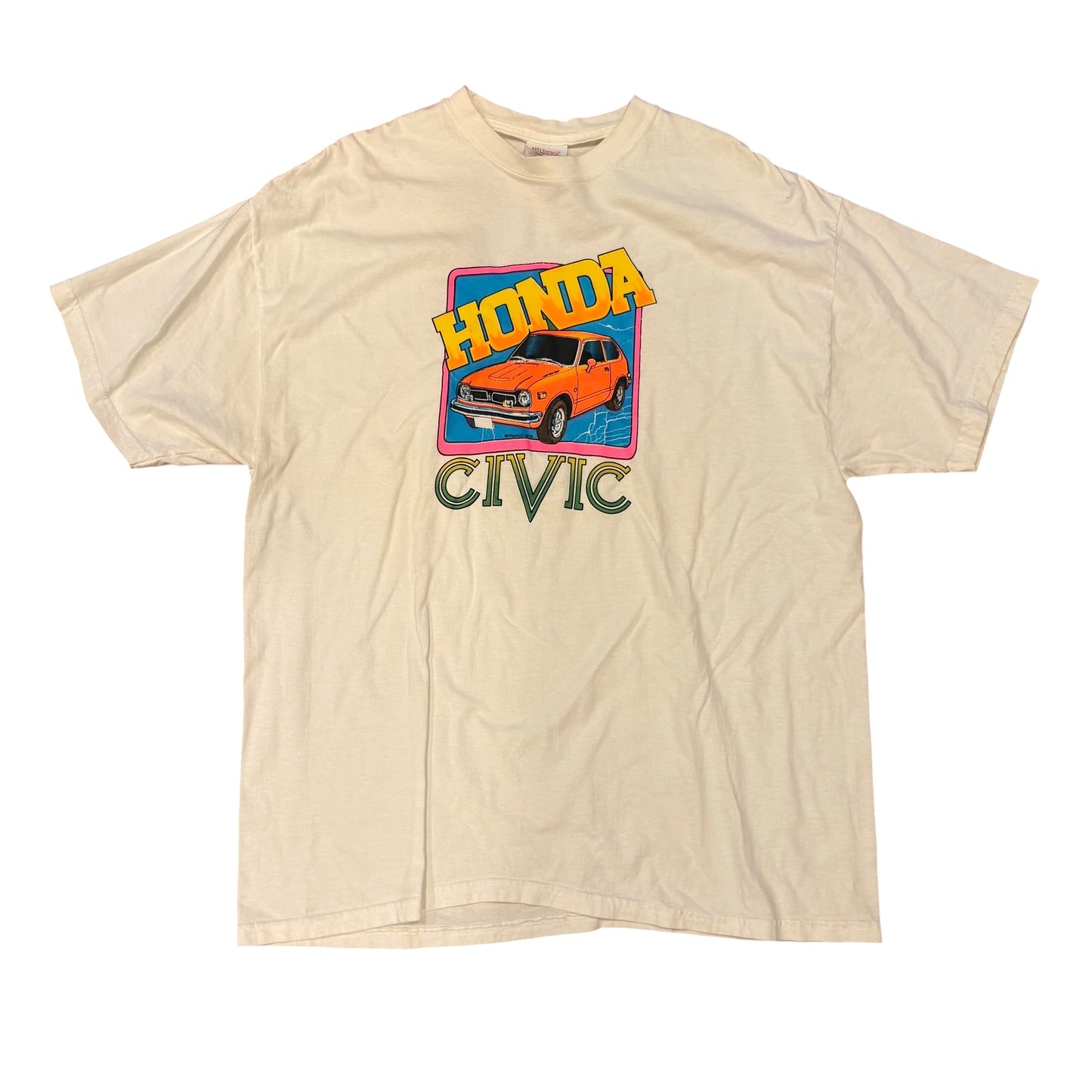 Vintage Honda Civic Graphic Tee — XL