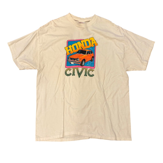 Vintage Honda Civic Graphic Tee — XL