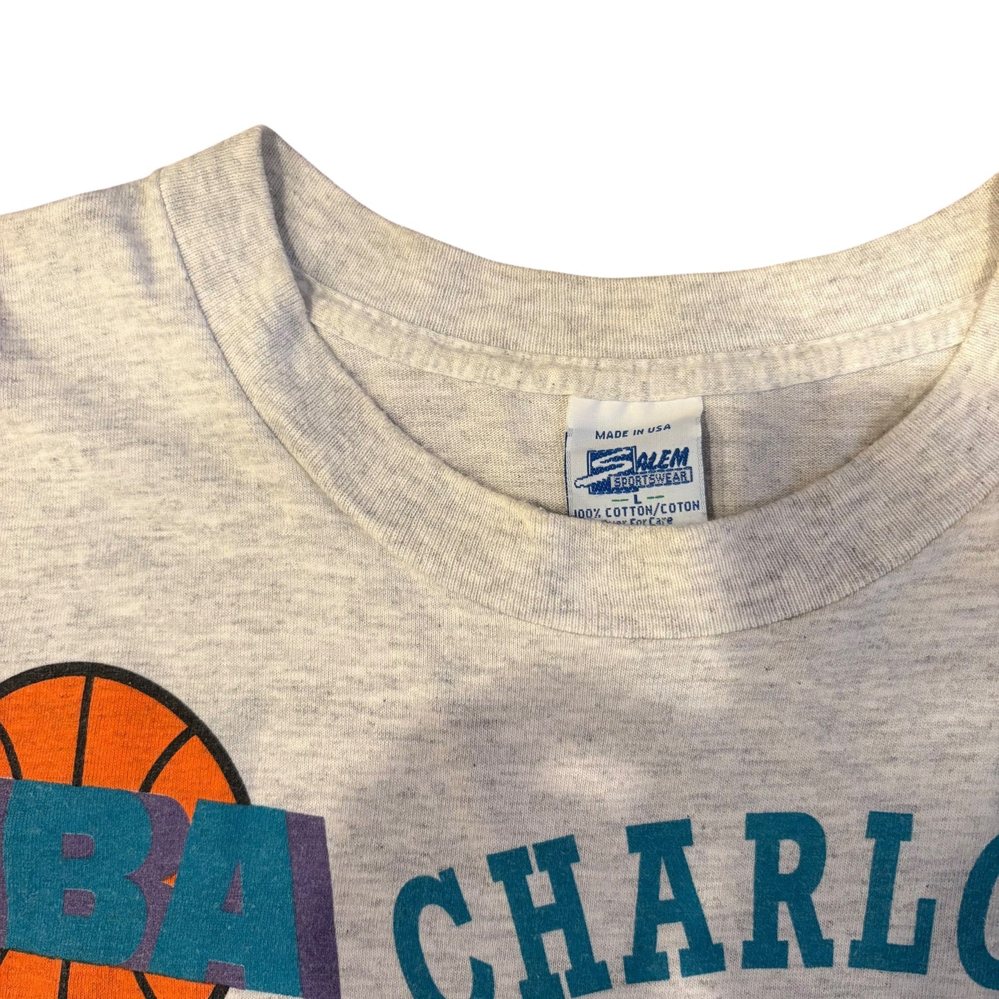 Vintage Charlotte Hornets NBA Salem Sportswear Tee