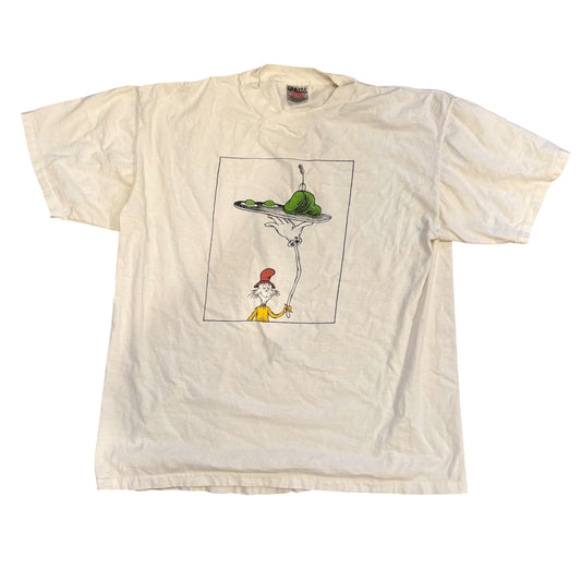 Vintage 90s Dr. Seuss Green Eggs and Ham Graphic Tee