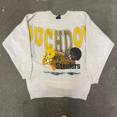 Tweedy Steelers Sweater (90s)