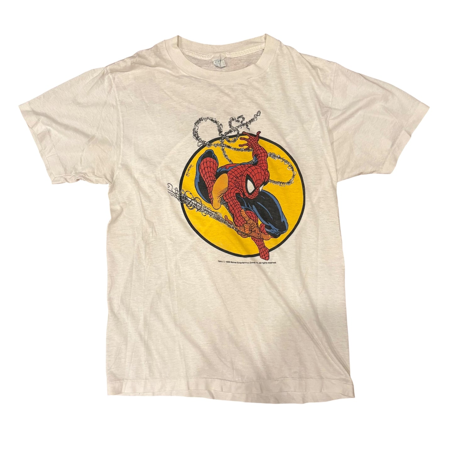 Vintage Marvel Spider-Man Tee — White