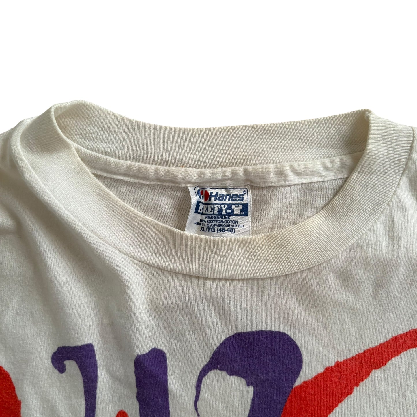 U2 Zoo TV 1992 'Every Artist Is a Cannibal' Tee — White