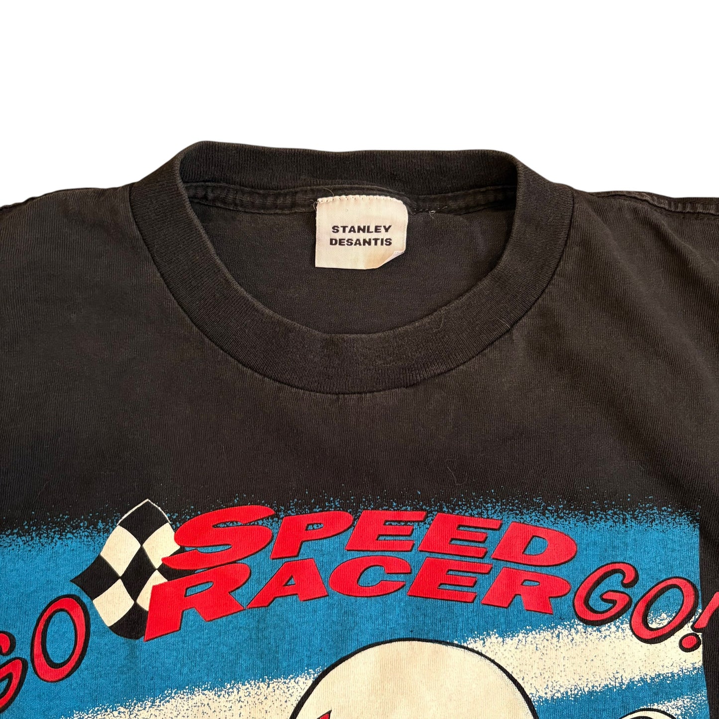 Vintage Speed Racer T-Shirt — Black XL