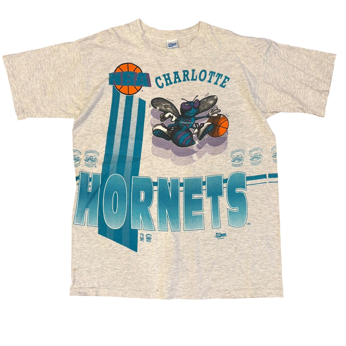 Vintage Charlotte Hornets NBA Salem Sportswear Tee