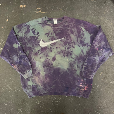 Nike Big Swoosh Purple Sweater