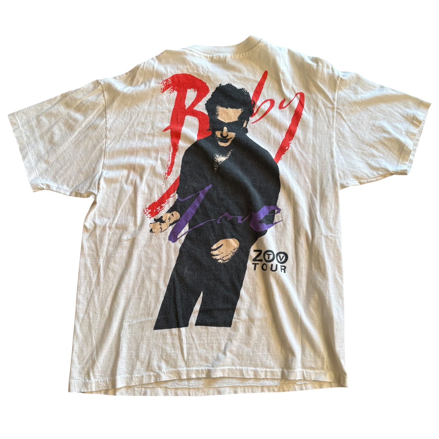 U2 Zoo TV 1992 'Every Artist Is a Cannibal' Tee — White