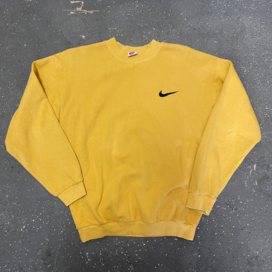 Nike Crewneck Yellow (2000s)