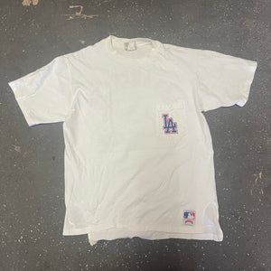 Dodgers LA White Tee (90s)