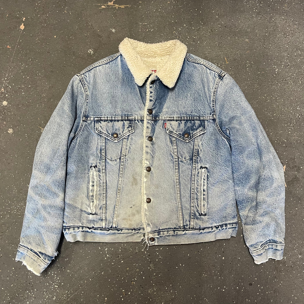 Levis Denim Sherpa Jacket (90s)