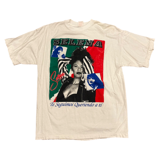 Vintage Selena Graphic Tee — Size XL