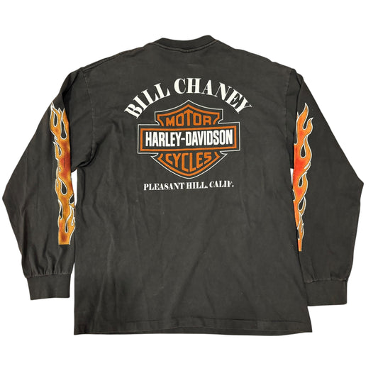 Harley Davidson Flame Long Sleeve — Size XL