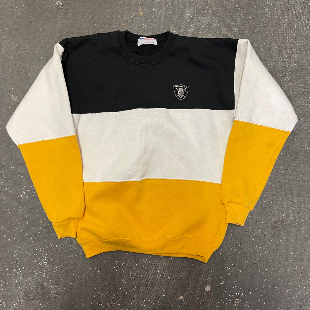 Raiders Colorblock Crewneck (90s)