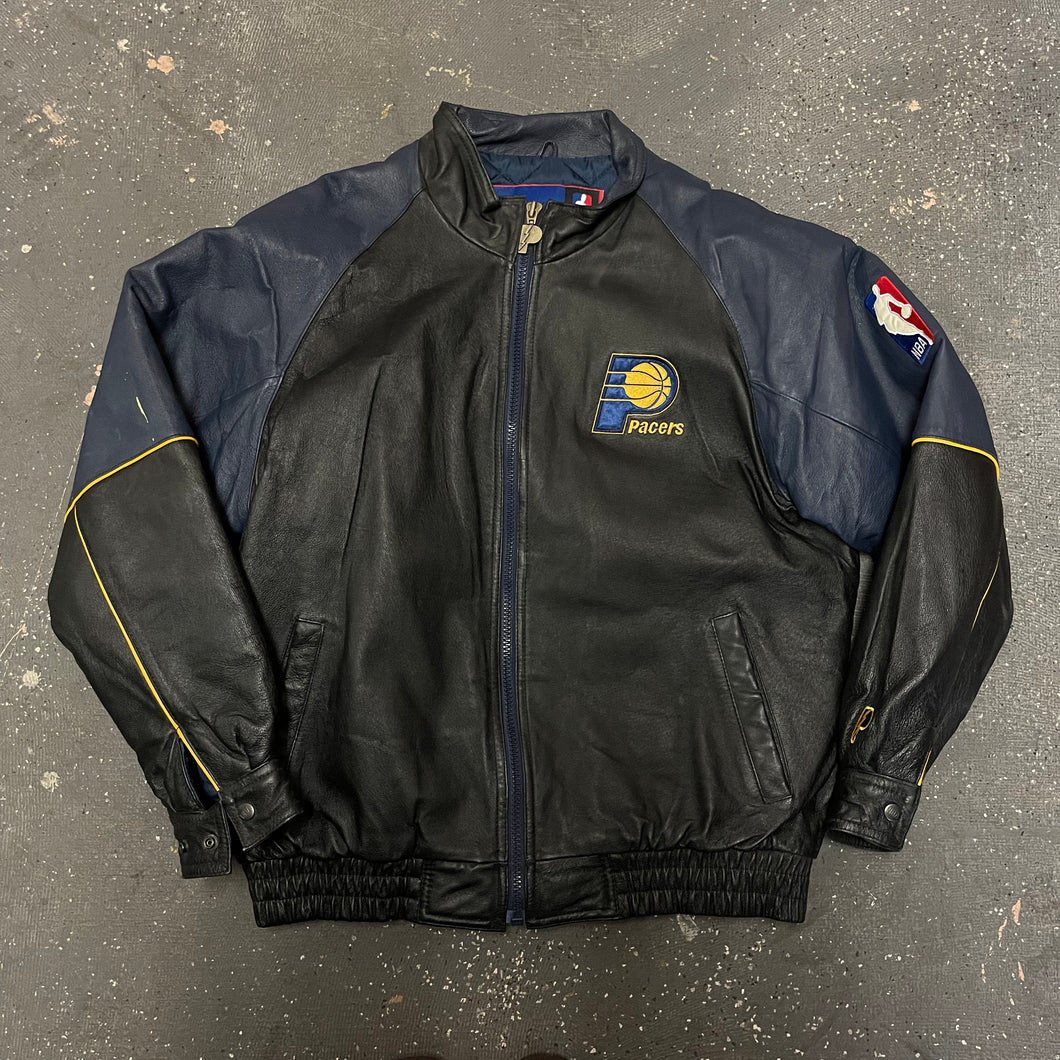 NBA Pacers Leather Jacket (90s)